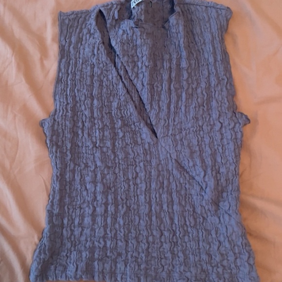 ZARA textured tank top - Picture 2 of 2